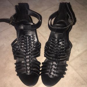 Heeled sandals